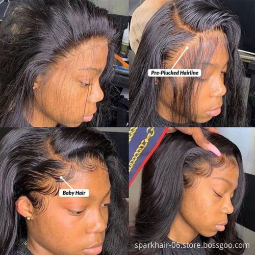 Cheap 13x4 13x6 Super Thin Transparent Lace Front Wig,Virgin Cuticle Aligned Human Hair Wig,Lace Frontal Wig For Black Women